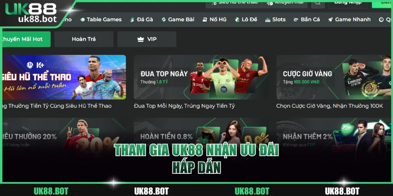 Tham gia nhà cái tận hưởng các ưu đãi hấp dẫn